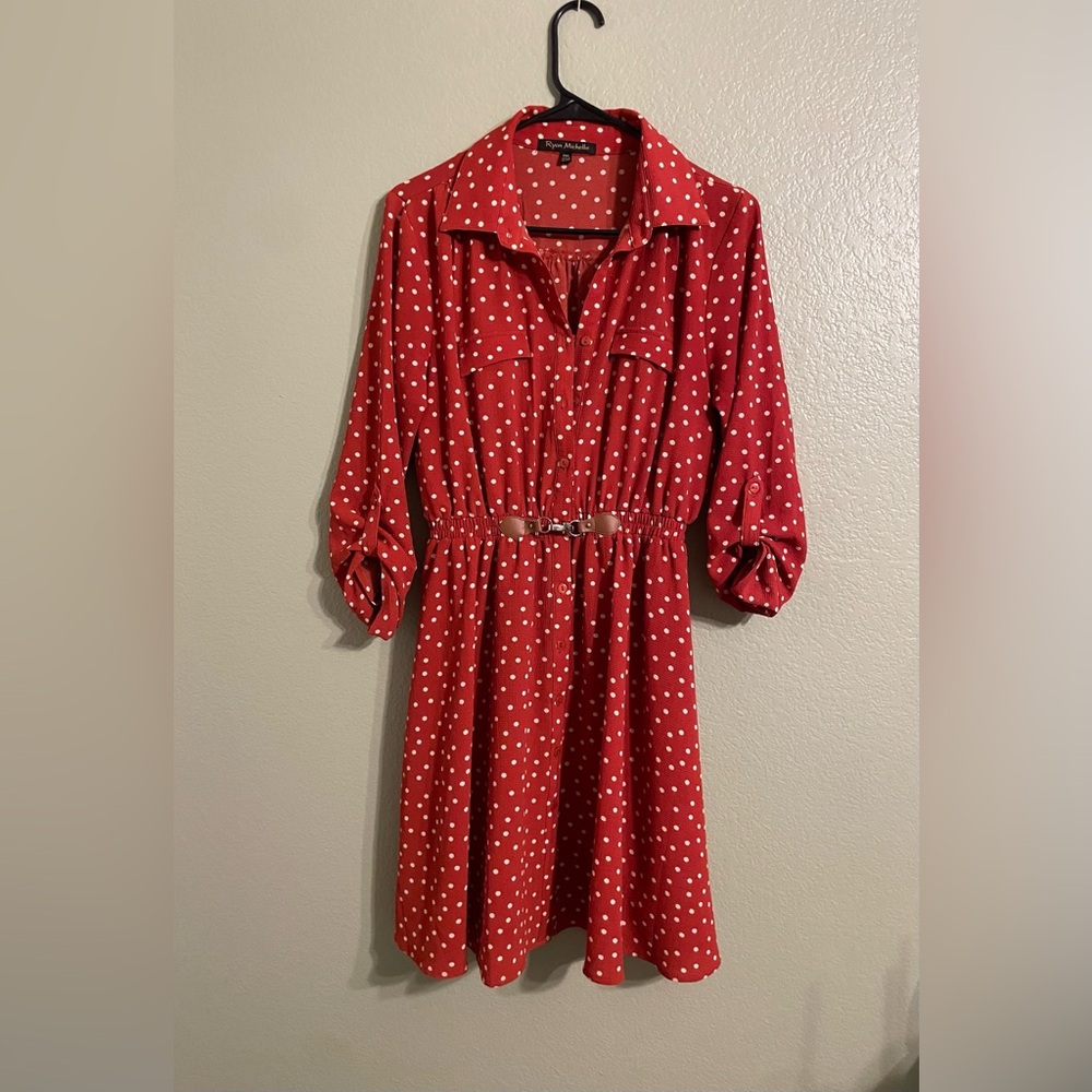Red Polka Dot Dress